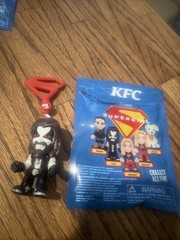 Supergirl KFC Exclusive Supergirl Lobo Villain Figurine Bag Clip DC Studios NEW
