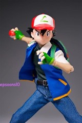 Joy Man Toys Ash Ketchum 1/12 Action Figure Model Anime 6” Toy Collection New