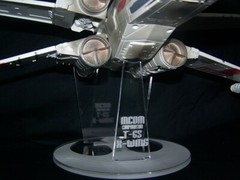 Hasbro Star Wars X-wing Laser cut acrylic display stand TVC Biggs Luke Antoc