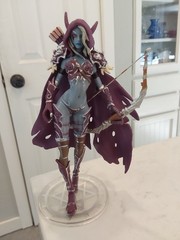 Sylvanas Windrunner World of Warcraft Action Figure – Resin – Handpainted!!