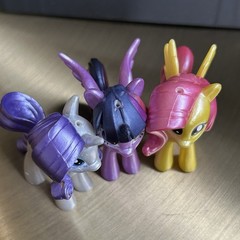 My Little Pony LOT OF 5 CHROME UCC Distributing (FLAWED read) Blind Bag Mini