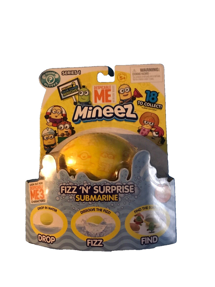 MOOSE MINEEZ DESPICABLE ME SERIES 1 MINIONS MINI FIGURES FIZZ ‘N’ SURPRISE