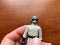 Vintage Kenner 1984 Star Wars ROTJ AT-ST Driver Complete w/ Vintage Blaster