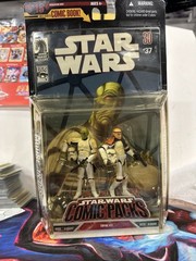 2007 Hasbro STAR WARS Comic Packs #15 MOUSE in DISGUISE & BASSO in DISGUISE NEW