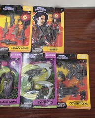 Lot of 11 Final Faction Action Figures & Accessories New