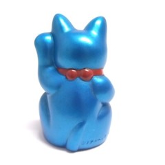 Real Head Sofubi Chaosman & Fortune Cat Baby Vinyl Figures – Rare Collectible