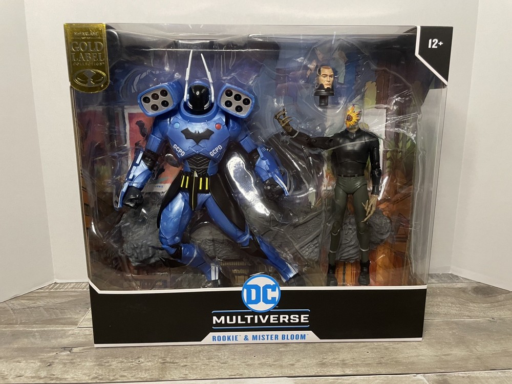 McFarlane DC Multiverse Gold Label Rookie & Mister Bloom 2‑Pack New Sealed
