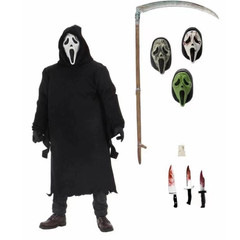Ghostface Ultimate 7″ Scream Movie Action Figure Model Ghost Face Collection Toy