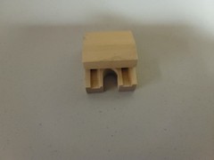 Thomas Wooden Railway Rare Break Away Bumper Stop Track Piece Percy Plunge