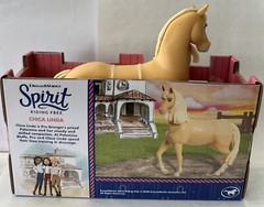 Dreamworks Spirit Riding CHICA LINDA Toy Horse 6” Netflix Riding Academy NEW