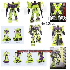 HZX h902 G1 IDW Devastator 6in1 12in Action Figure Robot Toy Gift Collect