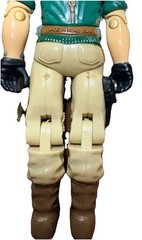 GI Joe AWE Striker w/ Crankcase v1 100% Complete ARAH Vintage 1985 EUC