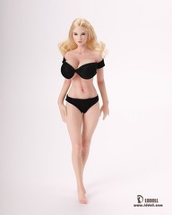 LDDOLL 29XL 1/6 Steel Bone Finger Bone Large Bust Flexible Body For 12″Figure