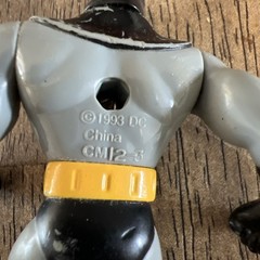 DC Comics Batman Action Figure 1993 4”Plastic Gray Black Yellow
