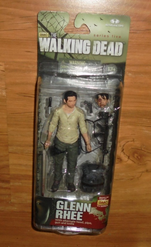 Walking Dead Series 5 GLENN RHEE Action Figure McFarlane 2014