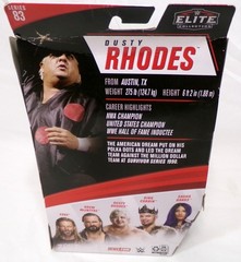 Mattel WWE Elite Series 83 Dusty Rhodes 6″ Figure & Extra Hands Hat New Sealed