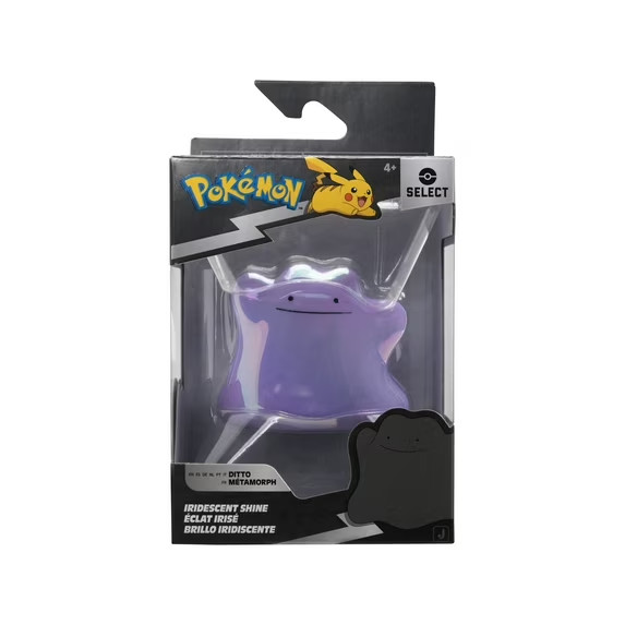 Pokemon Select Series 2 Ditto Translucent Action Figure RARE – NEW IN SEALED BOX