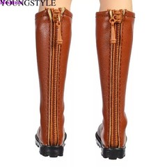 1/6 Flat Knee Boots Shoes For 12″ TBLeague PHICEN Hot Toys Female Figure Doll