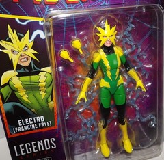 Marvel Legends Spider-Man Retro ~ELECTRO (FRANCINE FRYE) ~ 6″ Figure 2025 NEW
