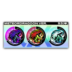 Beyblade X: CUSTOM UX Recolor Set Stickers