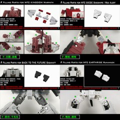 Shockwave Lab Filler Filling Parts Upgrade Kit For Siege Earthrise Kingdo Legacy
