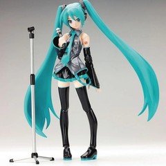 Hatsune Miku Anime Action Figure Movable Joints PVC Model Desk Toy Gifts