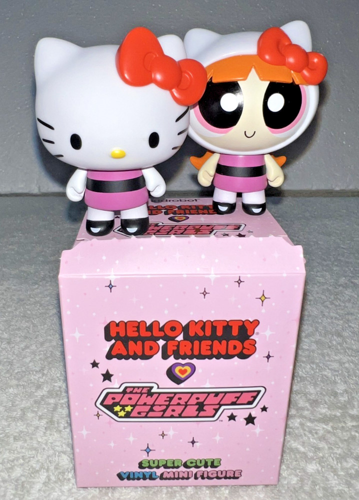 HELLO KITTY X POWERPUFF GIRLS BESTIES BLOSSOM & HELLO KITTY AS BLOSSOM **NEW**