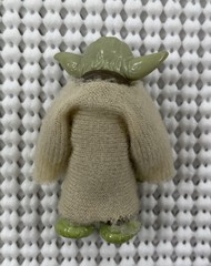 Vintage Star Wars Yoda Action Figure & Cloak Missing Pieces Kenner 1980 HK