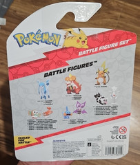 Pokemon Battle Figure 3 Pack – 5cm Figures Litleo, Pikachu, Floragato New