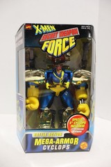 ToyBiz Mega-Armor Cyclops Battle Action Figure X-Men Secret Weapon Force DAMAGED
