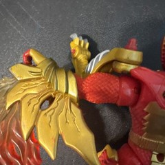 Power Rangers Mystic Force Red Ranger To Fury Dragon Loose Figure Bandai 2006