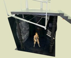 TVC Window Room Carbon Freeze Chamber Playset Diorama Hasbro Vintage Collection