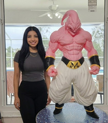 Majin Buu Statue Dragon Ball Z Life Size Large (3 sizes) (10, 19, 32 inches)