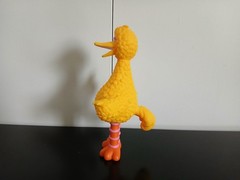 Sea World Sesame Place Big Bird 7 inch articulated PVC Vinyl Action Figure