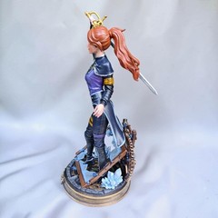 Fanart figure Maelle airbrush painted 9.8 inch Adult 17+