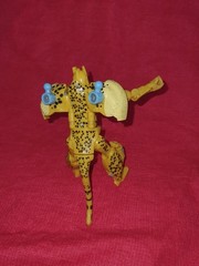 Vintage Cheetor Beast Wars Transformers Red Eyes Vintage 1995 Free Shipping