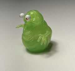 Slimer Ghost Miniature from Ghostbusters Proton Pack by Mattel 2016 RARE