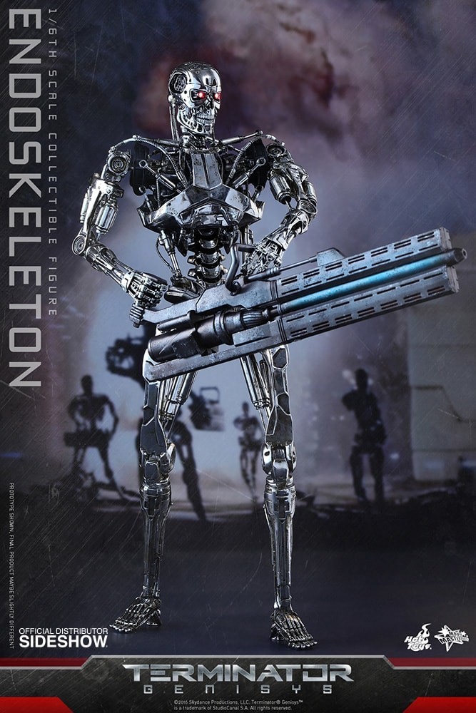 Hot Toys MMS 352 Terminator Genisys Endoskeleton 12-Inch Action Figure
