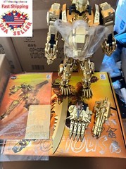 NEW COMPLETE GOLD Predaking Cang-Toys CT-Chiyou COMBINATION TRANSFORMER 01-08