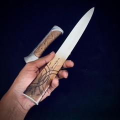 Custom 3D Printed Crysknife Knife Blade Replica Prop 1:1 (Painted)