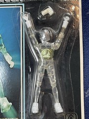 Vintage 1976 MEGO MICRONAUTS TIME TRAVELER (Clear) MOC UNPUNCHED RARE!