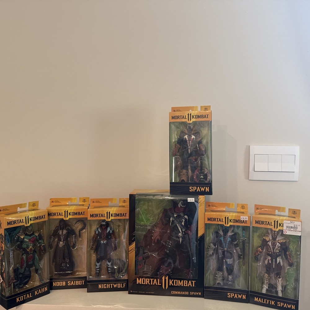 McFarlane Toys Mortal Kombat 11 / Spawn Bundle of 7 Figures NIB Brand New