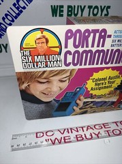 The Six Million Dollar Man Porta Communicator By Kenner 1976 sealed NEW 🔥