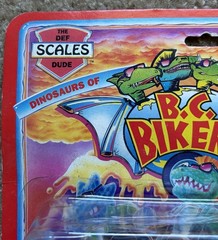 Vintage 1993 B.C. Bikers Scales Motorized Biker Action Figure Ace Novelties RARE
