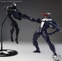 In Stock Mess Toys Venom Lethal Neighbor Spiderman Symbiote 1/12 Action Figure N