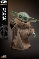 In Stock Hot Toys LMS015 Star Wars The Mandalorian 1:1 Grogu Life-Size Figure