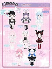 Simontoys Liroro Binary Sweetheart Series 5.9″ BJD Blind Box Figure Collectible！