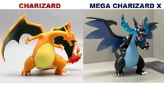 Pokemon 5″ Figures – Charizard and Mega Charizard X – Highly Detailed, Brand New