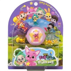 Pinkfong Wonderstar Detective Pinkfong Hogi Figure 1Set(1Pack 6ea figures)