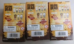 The Walking Dead Wind Ups Lot of 3 Rick, Daryl, Glenn, AMC New Bulls I Toys